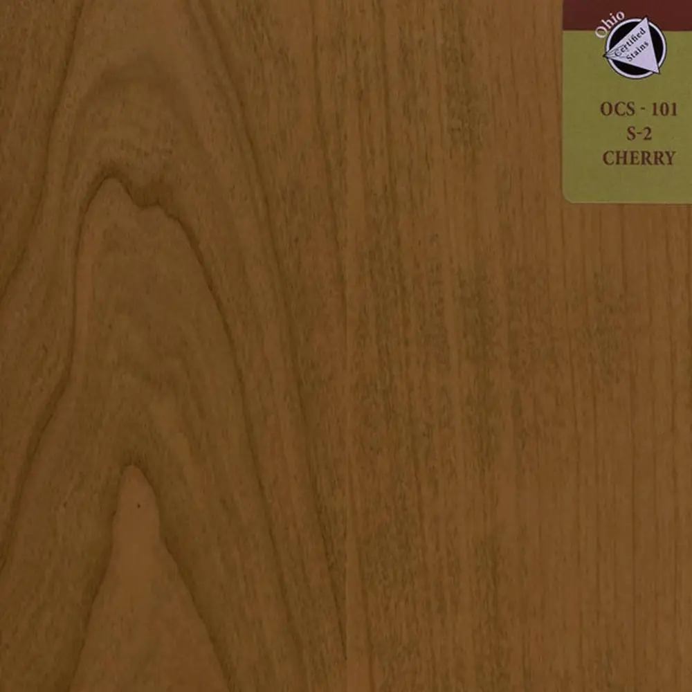 OCS-101 S-2 stain on Cherry