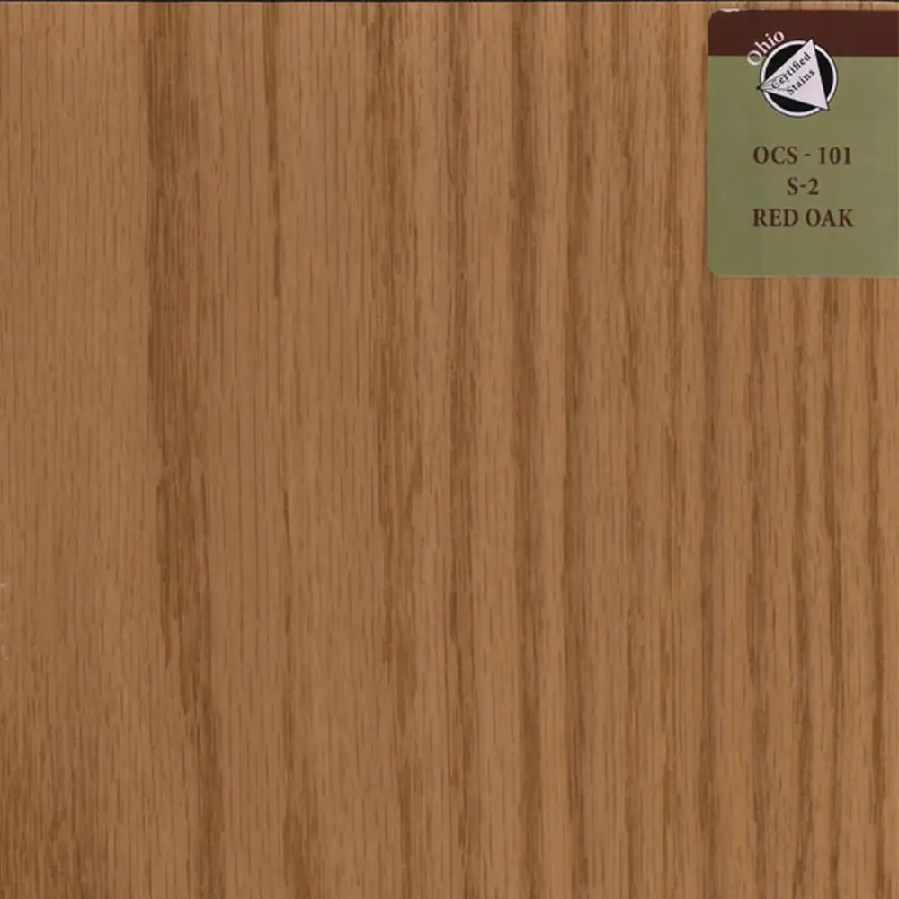 OCS-101 S-2 stain on Red Oak
