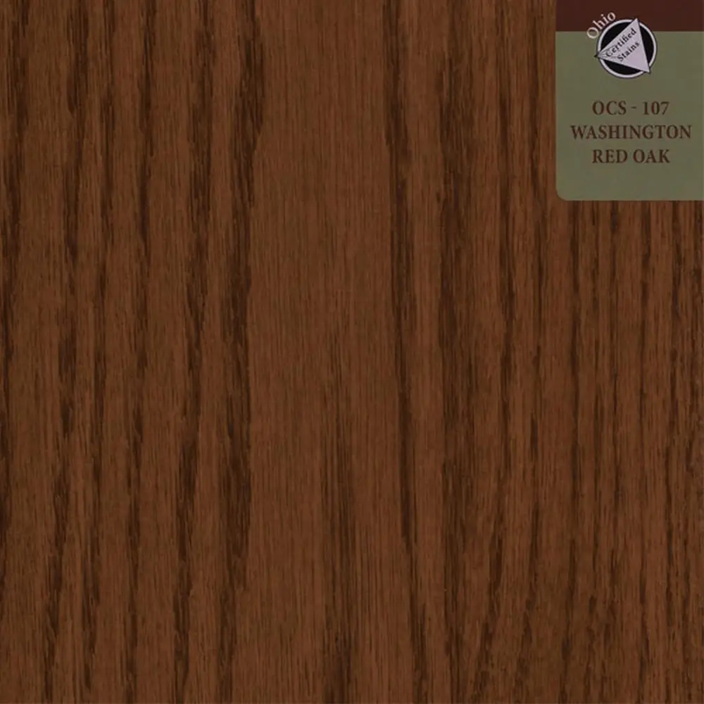 OCS-107 Washington stain on Red Oak
