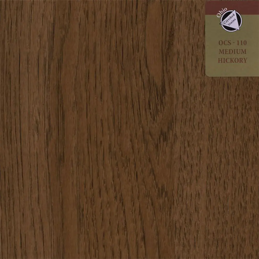 OCS-110 Medium stain on Hickory
