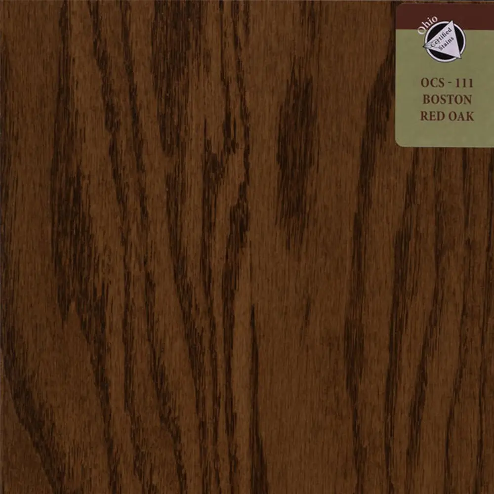 OCS-111 Boston stain on Red Oak