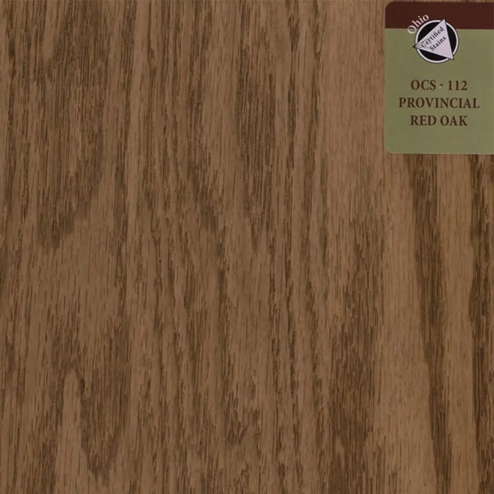 OCS-112 Provincial stain on Red Oak