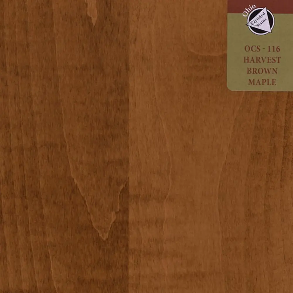 OCS-116 Harvest stain on Brown Maple