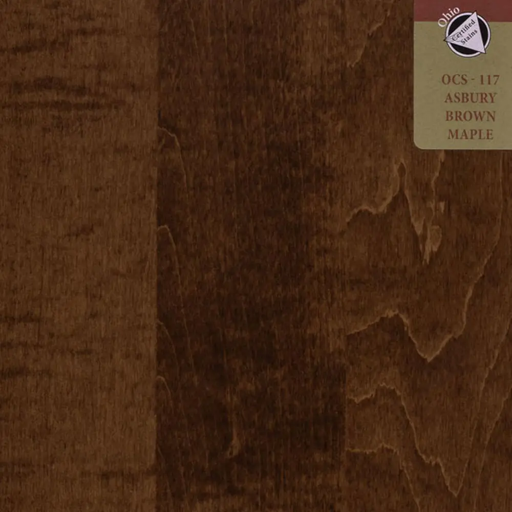 OCS-117 Asbury stain on Brown Maple