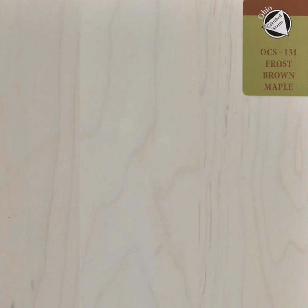 OCS-131 Frost stain on Brown Maple