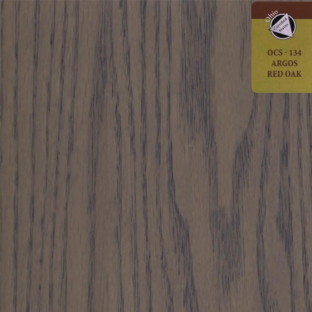OCS-134 Argos stain on Red Oak